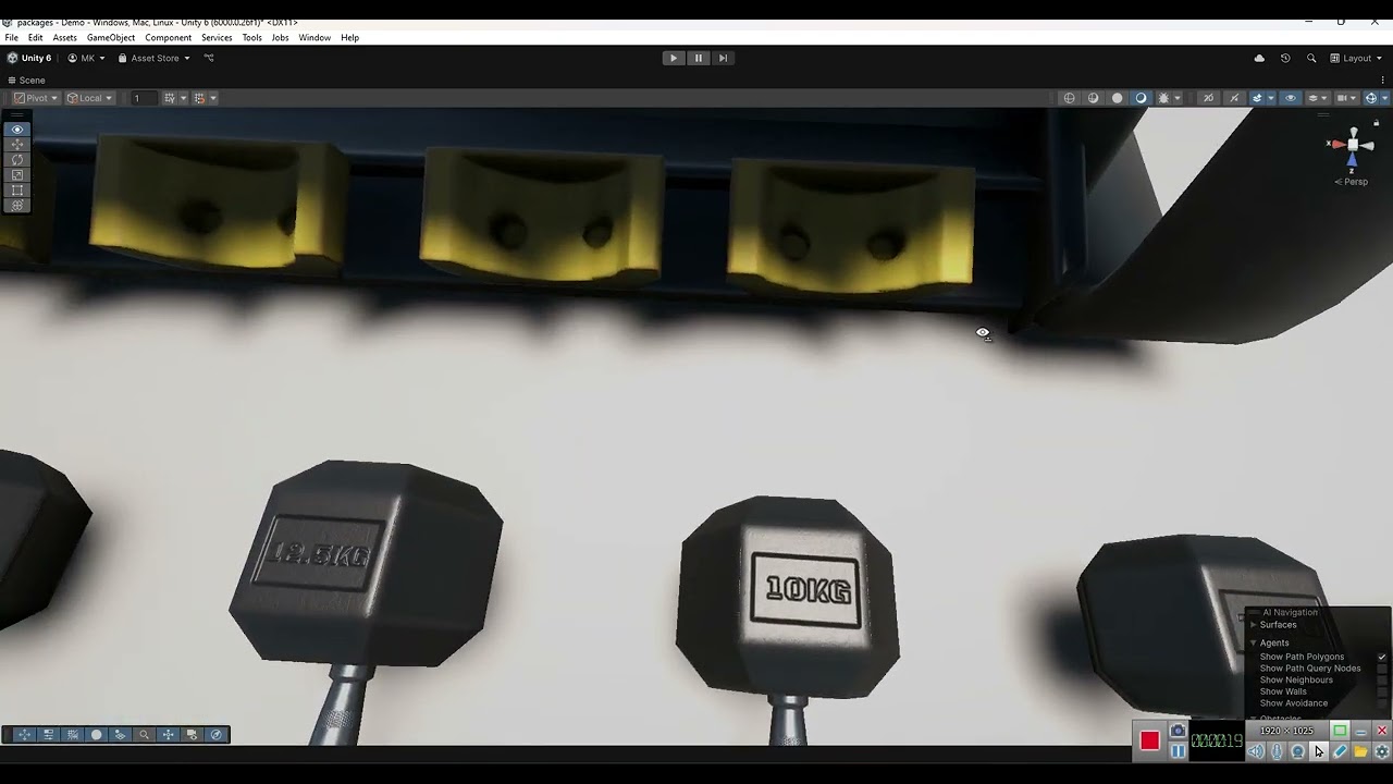 GYM Basic Equipment Pack | PBR