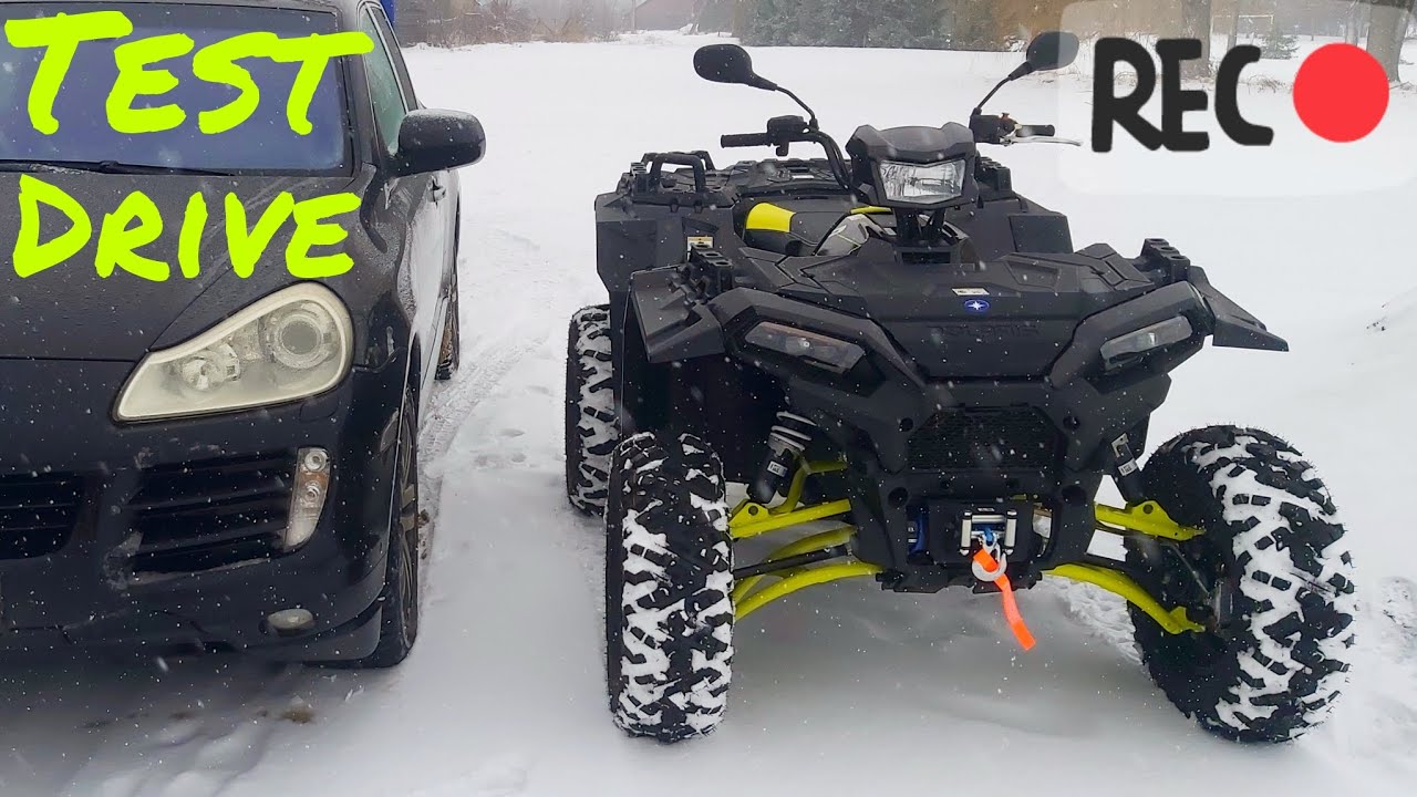 Polaris Sportsman Xp 1000 S Test drive winter