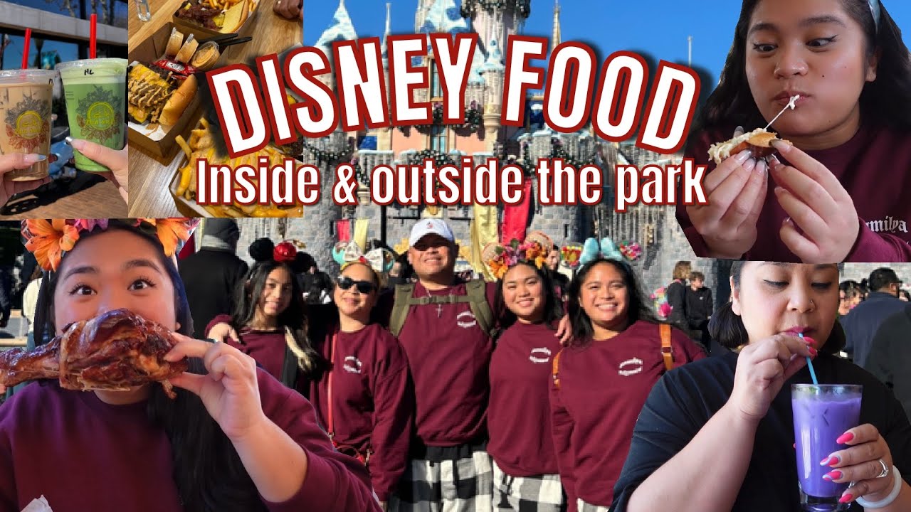 DISNEYLAND / ANAHEIM FOOD | breakfast, lunch, snacks, dinner