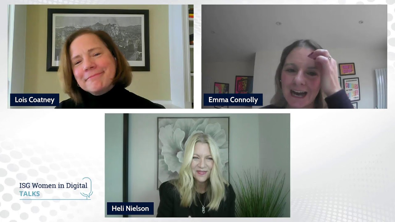 ISG Women in Digital Talks | Episode 16 with Dr. Emma Connolly