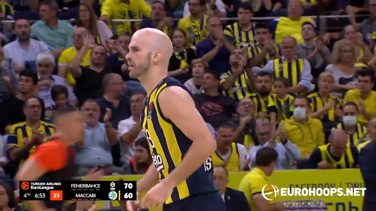 Fenerbahce Beko Istanbul - Maccabi Playtika Tel Aviv 86-71: Nick Calathes (13 pts, 9 reb, 9 ast)