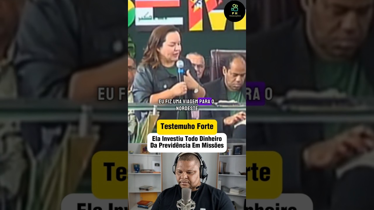 ✅️ESSE TESTEMUNHO EMOCIONOU A INTERNET😭TESTEMUNHO FORTE DA MISSIONARIA KELEM GASPAR ✔️ #shorts #fe