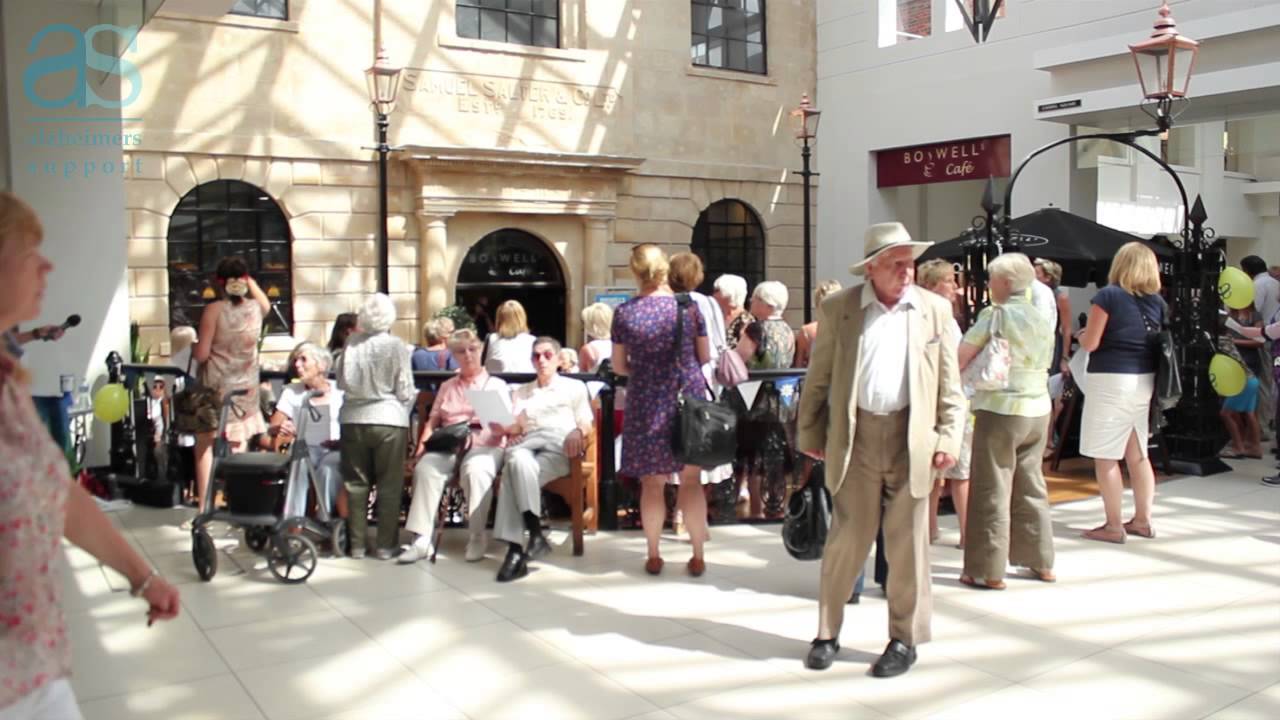 Singing for the Brain dementia flashmob