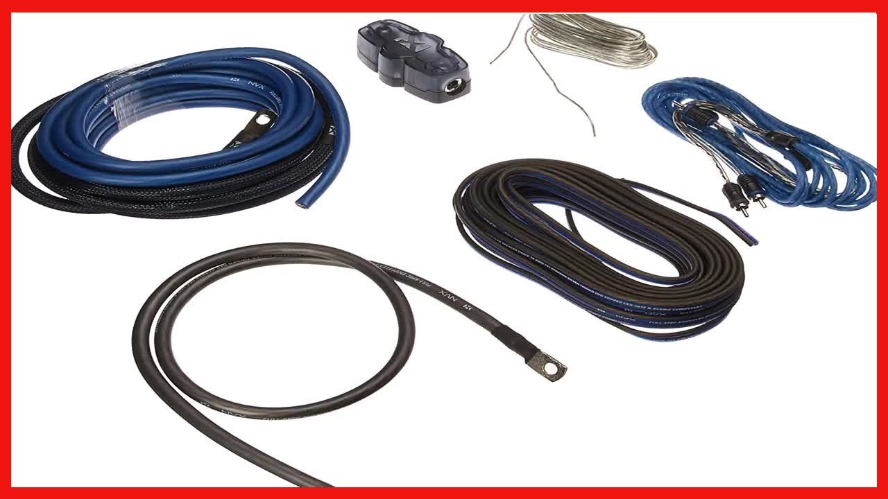 Complete 4 Gauge Amplifier Installation Kit for Powerful 1500W RMS Setups