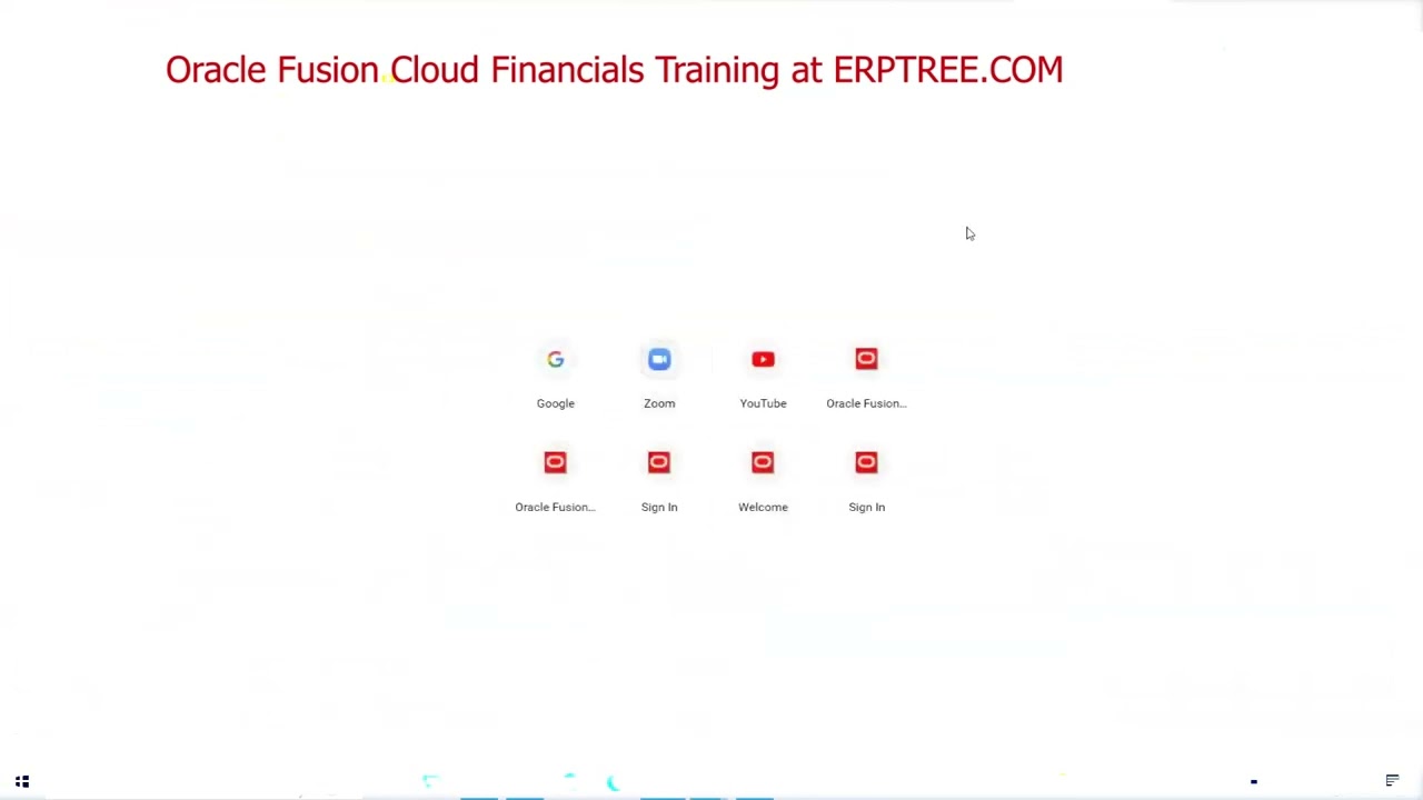 Oracle Fusion Financials Training | Primary Ledger Creation | 8th Session