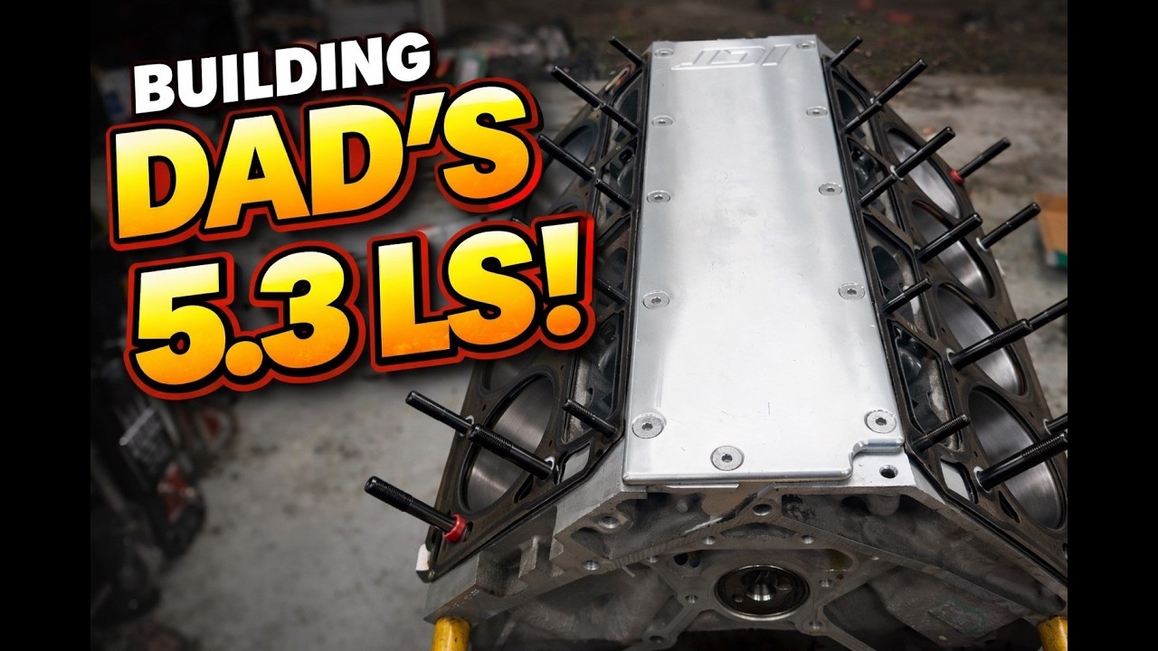 First LS engine build | Dad's 2000 truck gets serious