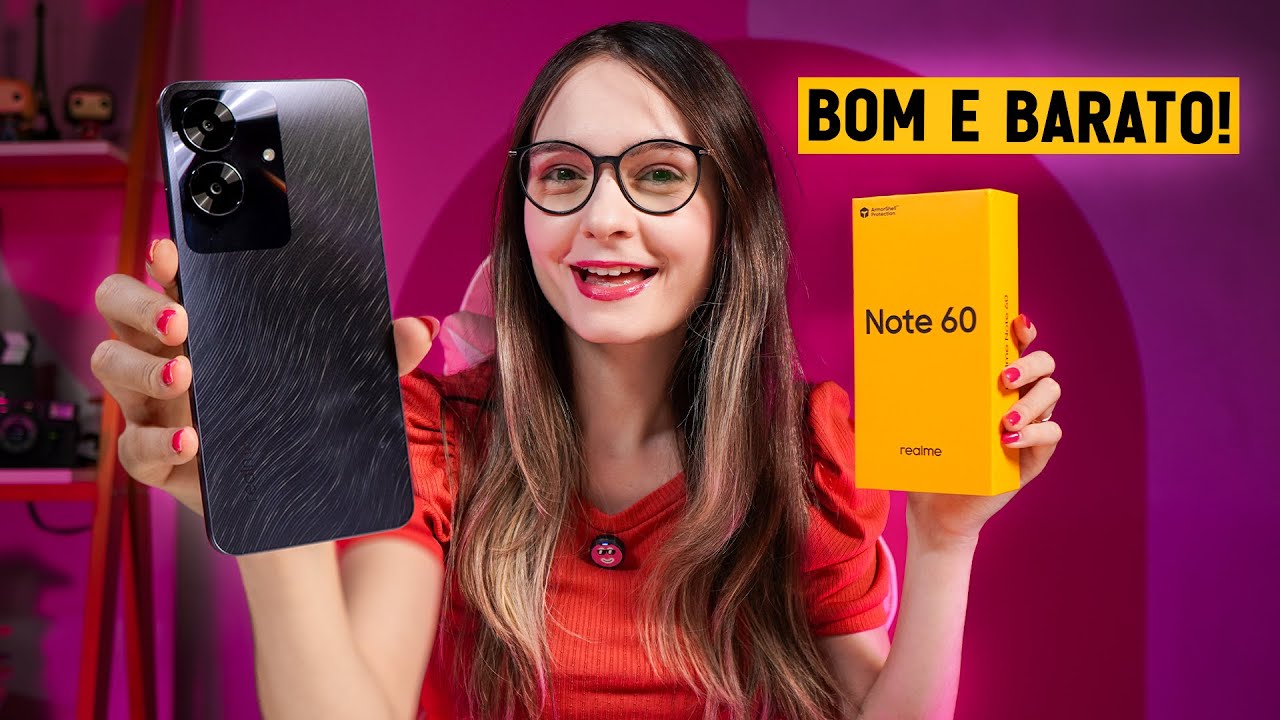 Realme Note 60 - É BARATO mas será que VALE a PENA? Primeiras Impressões!