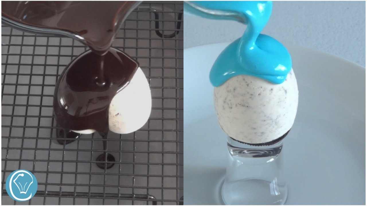 TWO Shiny Mirror Glaze Recipe and Method Cocoa Base Glaze Chocolate Base Glaze Entremet Glaze
