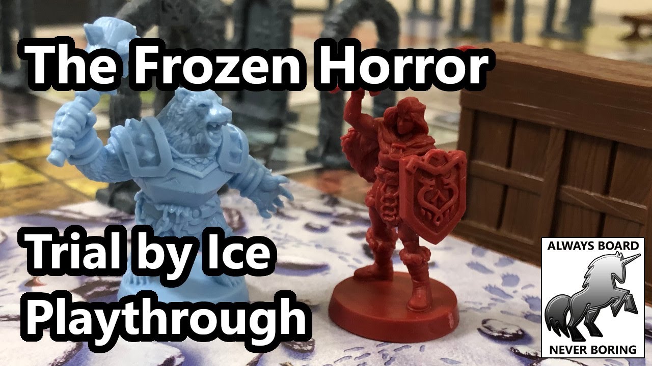 HeroQuest: The Frozen Horror: Trial by Ice Playthrough Battle Report | Ethel Takes a Dirt Nap