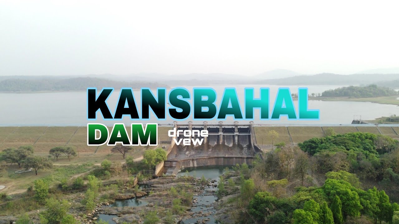 kansbahal dam beautiful picnic SPOT  // Rajgangpur//Rourkela drone view