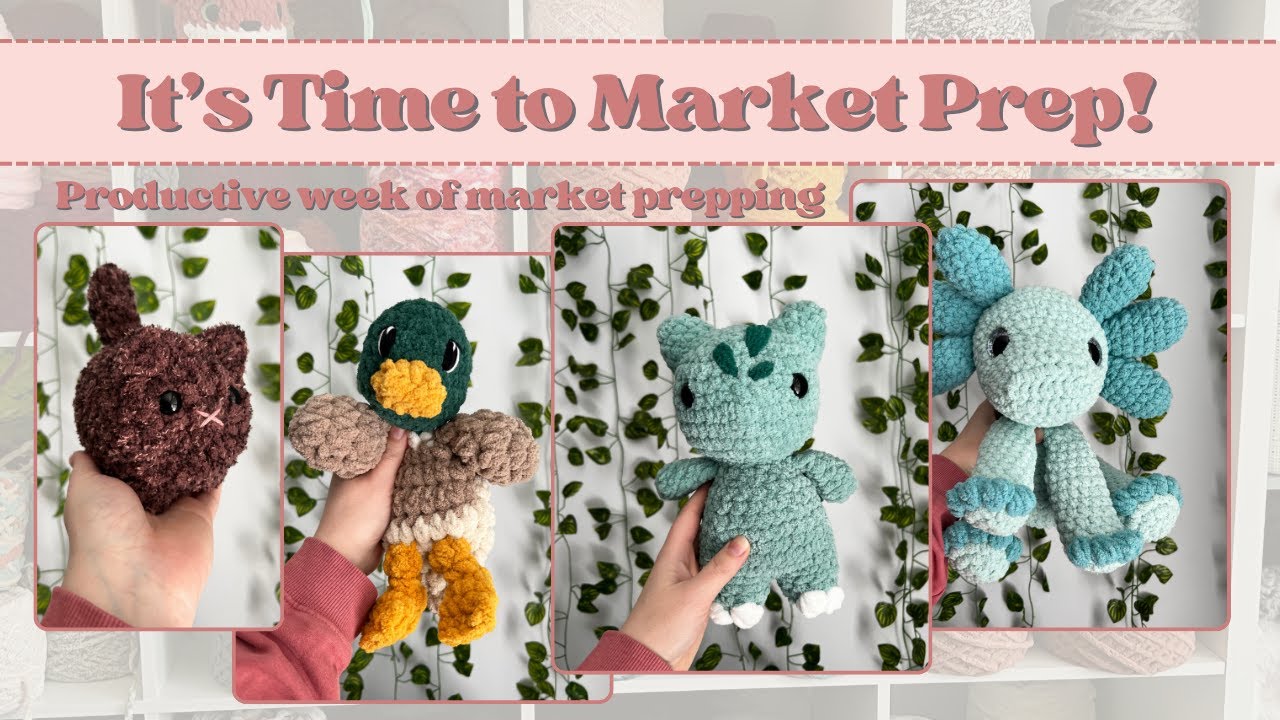 Productive Market Prep Vlog, My Longest Market Prep List Ever, and One of My Favorite Plushies Ever