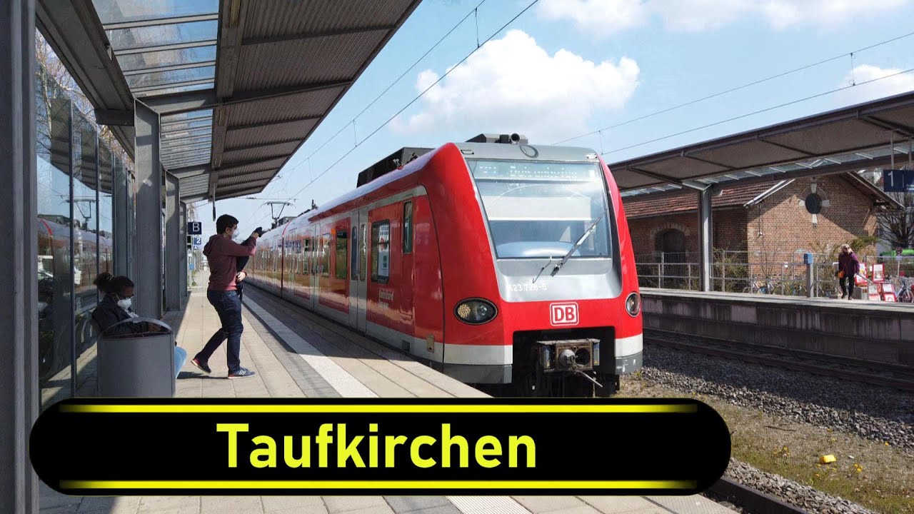 S-Bahn Station Taufkirchen - Munich 🇩🇪 - Walkthrough 🚶