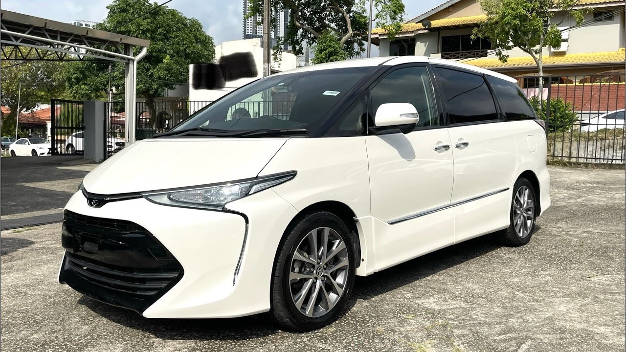 2019 Toyota Estima/Previa Premium Aeras Full Vehicle Interior and Exterior