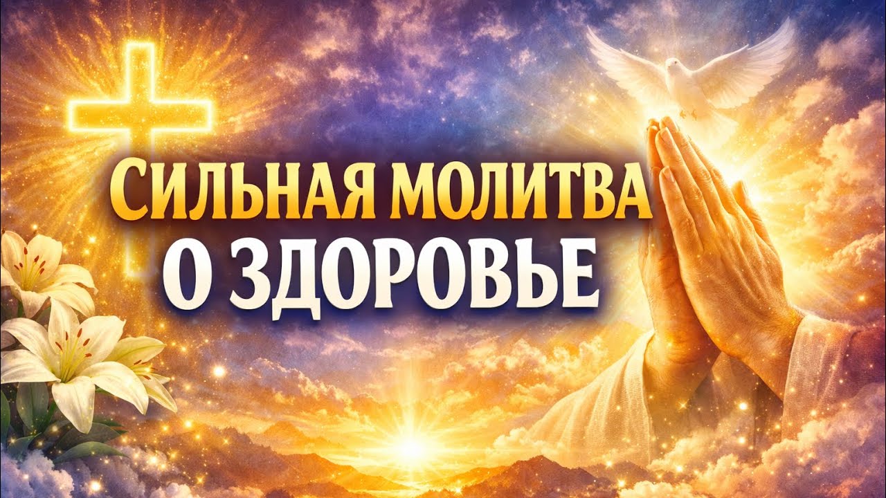 Молитва о здоровье и исцелении | Сильная молитва о восстановлении тела, души и сил