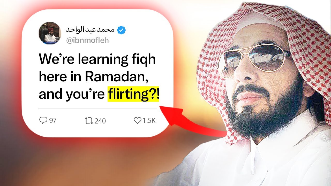 Flirting in Fiqh Class: Student Gets KICKED Out by Sh. Muhammad Abdul-Wahid al-Hanbali