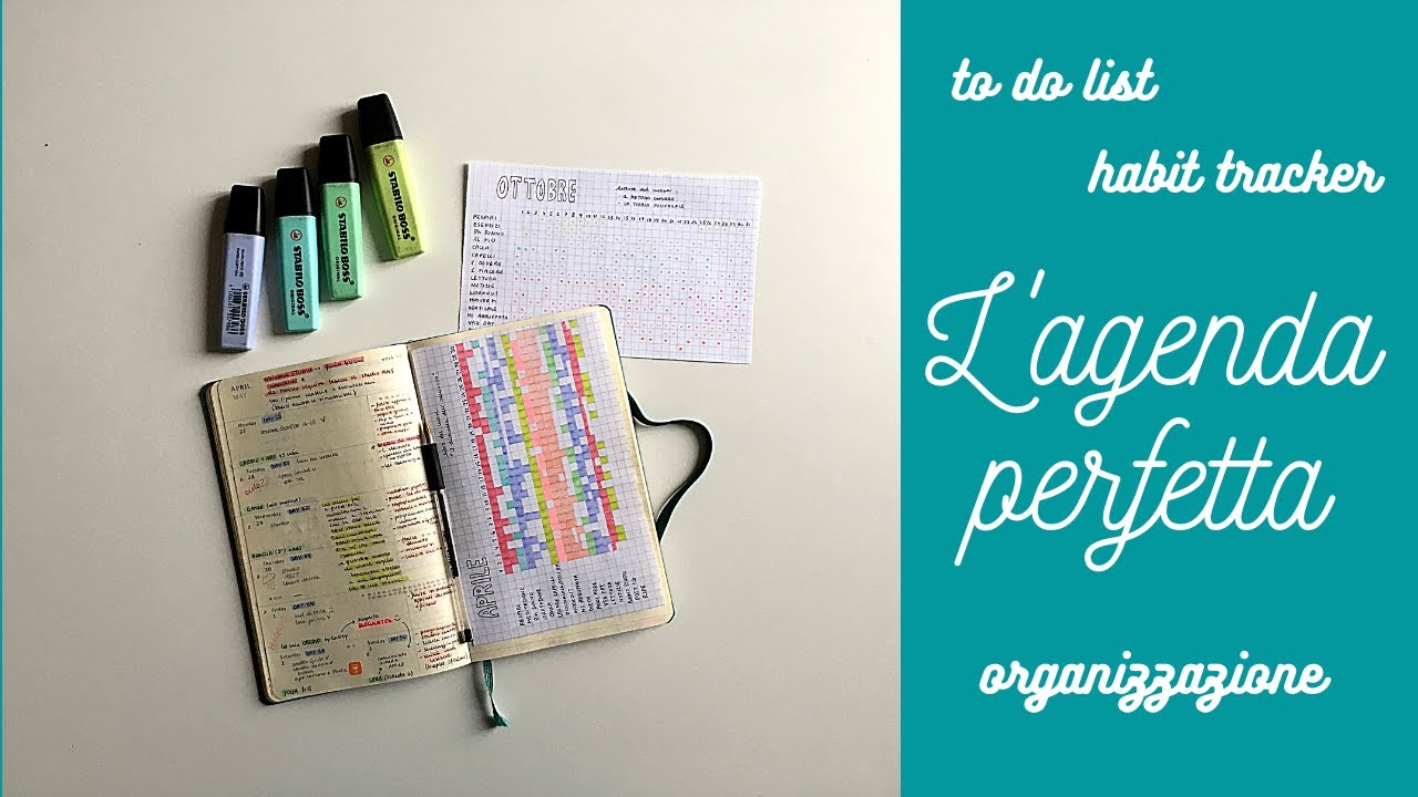 COME ORGANIZZO LA MIA AGENDA | balanceishappiness