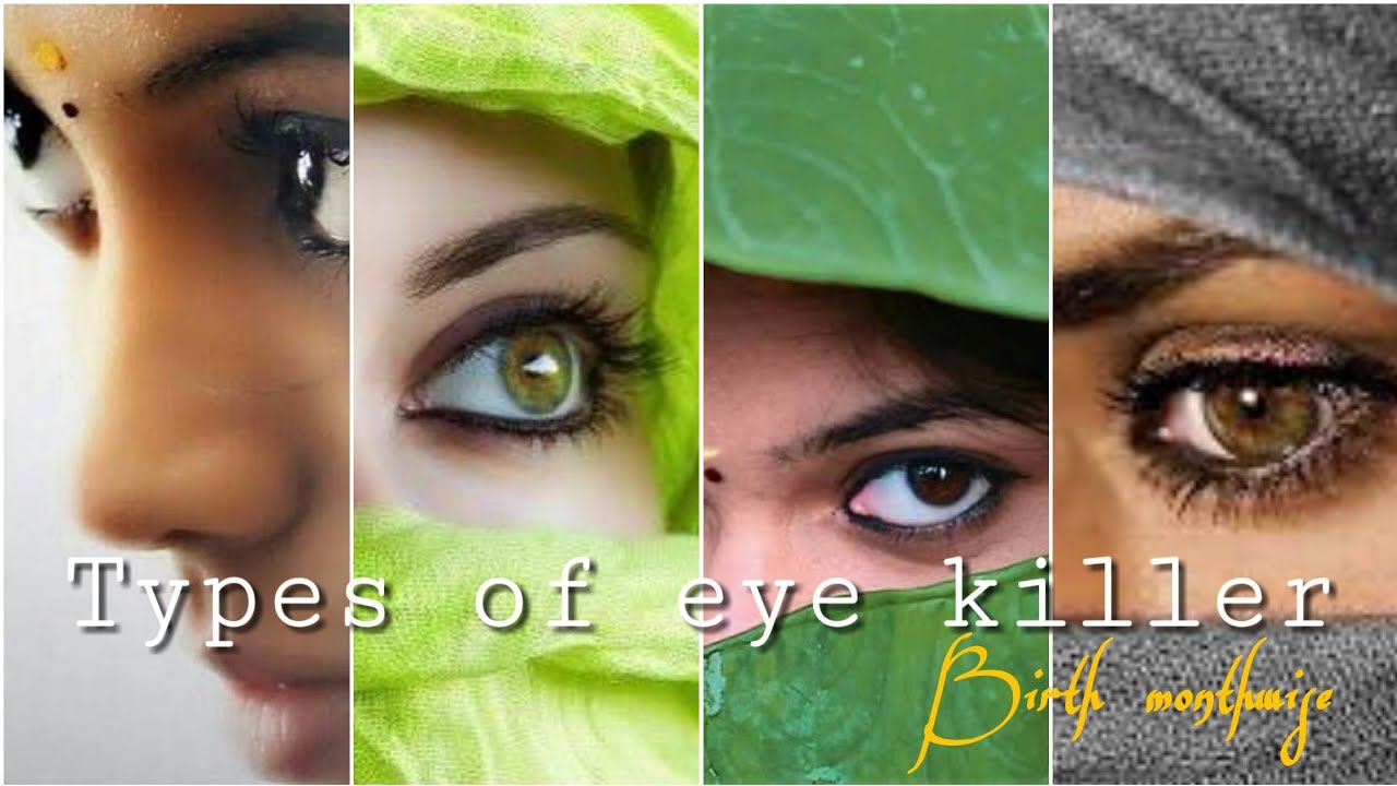 Types of eye for girls |birth monthwise |Cheer bro |Stress free |Entertaining |Funny|