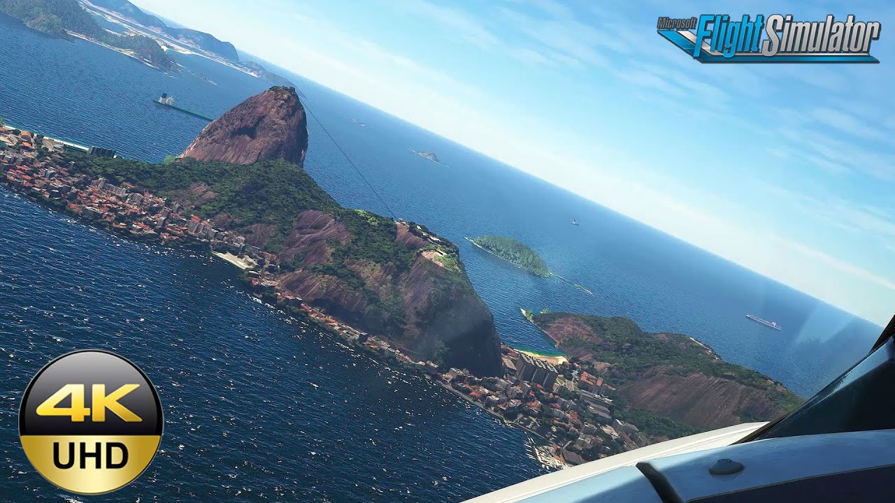 *ULTRA GRAPHICS 4K* | S&Atilde;O PAULO - RIO DE JANEIRO [PONTE A&Eacute;REA] | Microsoft Flight Simulator 2020