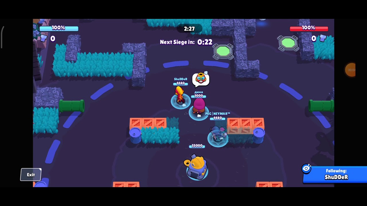 Brawl Stars - Siege with Max ( Осада с Макс)