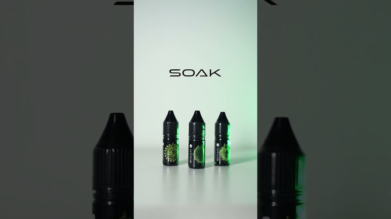 Жидкости SOAK L в двух объемах: 30 мл и 10 мл 😋