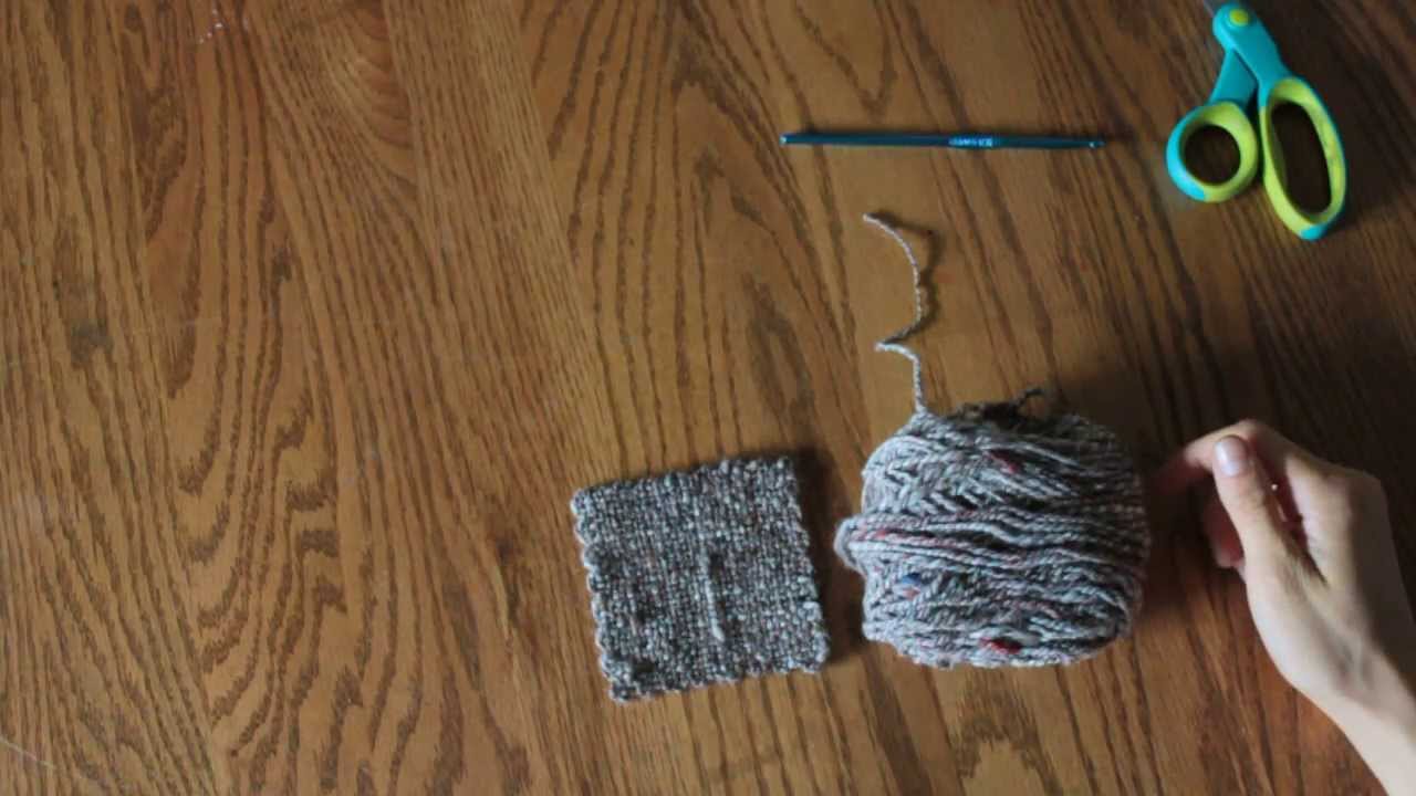 How-To Crochet a border on a Zoom Loom Square