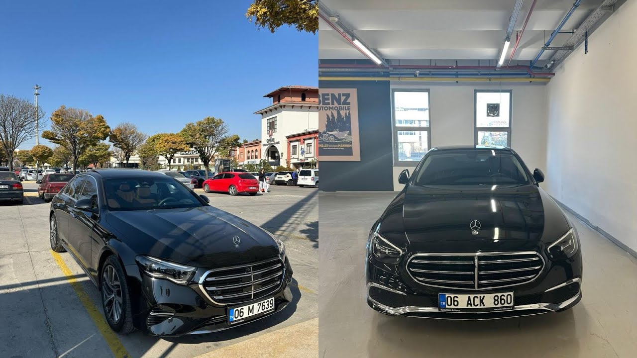 Mercedes E Serisi 180 // E 200 D karşılaştırması