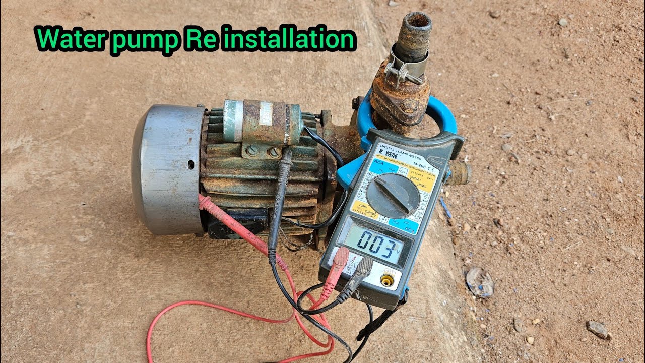 Old water pump Re installation | water pump installation| plumbing tips unknown |
