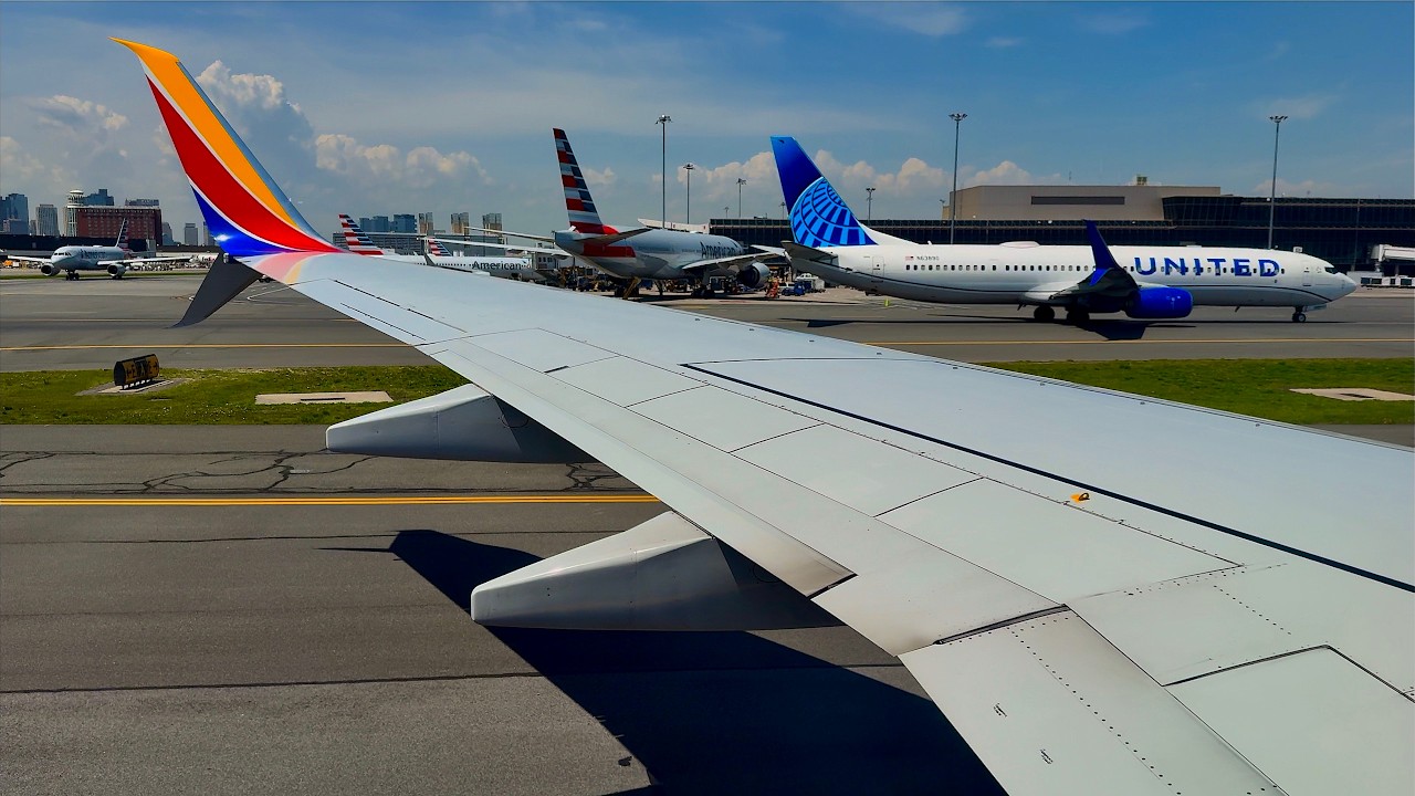 [4K] – Full Flight – Southwest Airlines – Boeing 737-8H4 – BWI-BOS – N8614M – WN2594 – IFS 1024