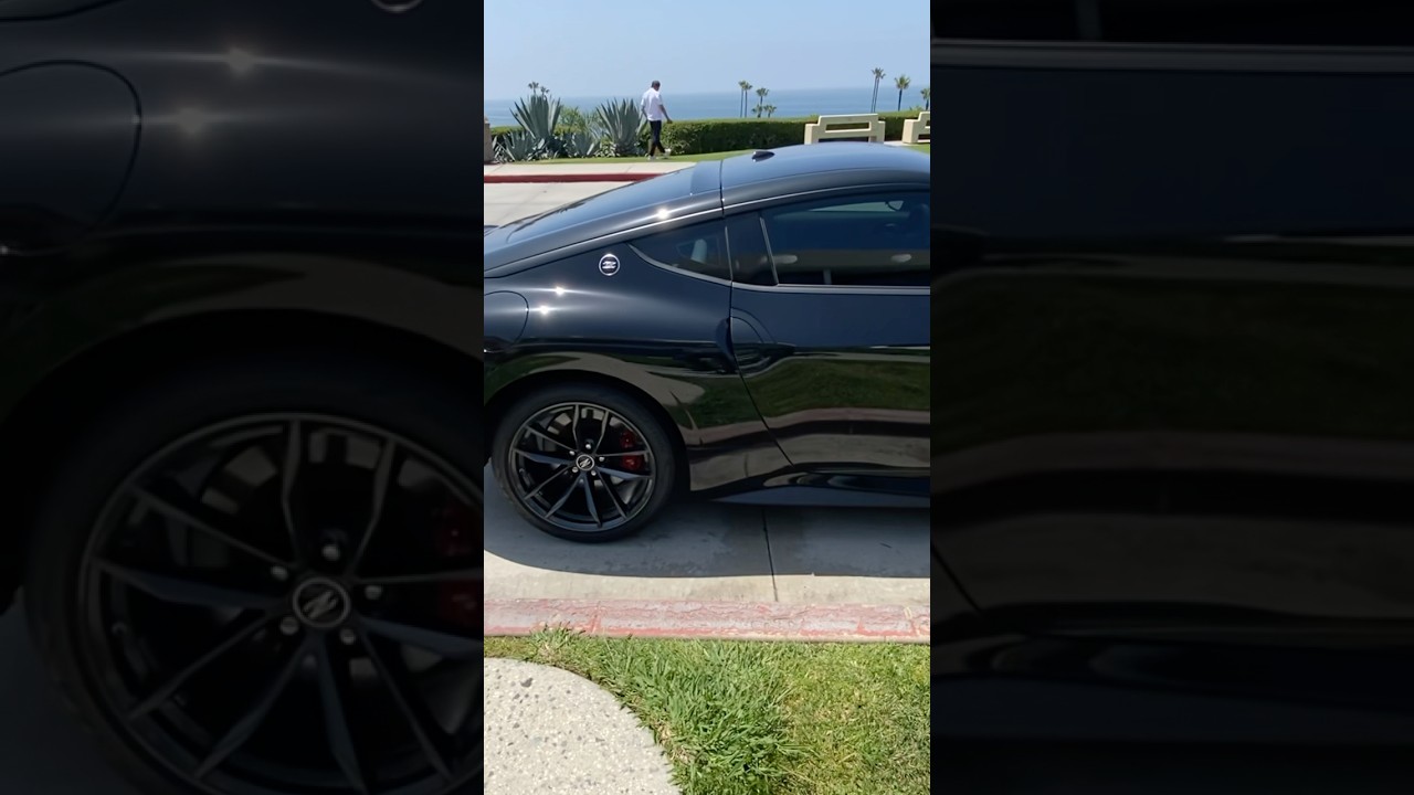 Blacked Out New Nissan Z Performance Oceanfront Newport Beach #cars #nissanz #sportscar #nissan #gtr