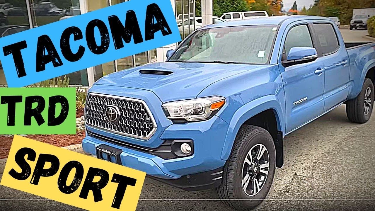 AWSOME FEATURES OF THE 2019 TACOMA TRD SPORT - walk-around with 