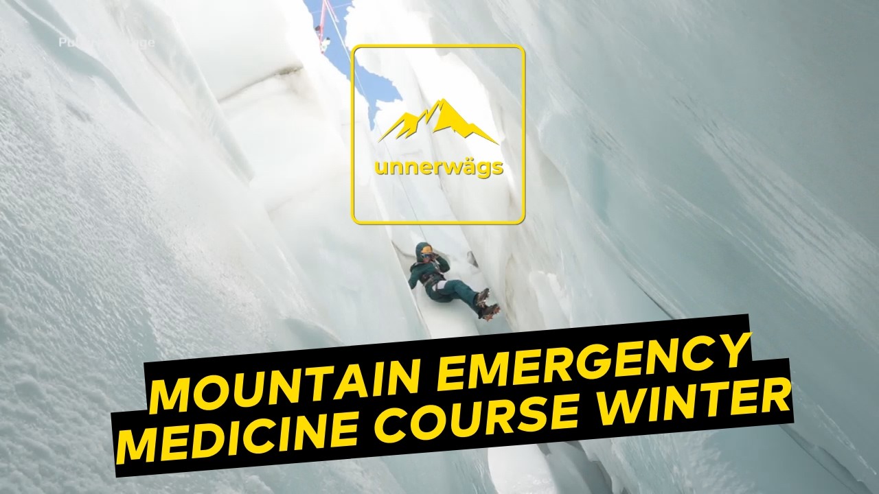Unnerwägs: beim Mountain Emergency Medicine Course mit der Air Zermatt