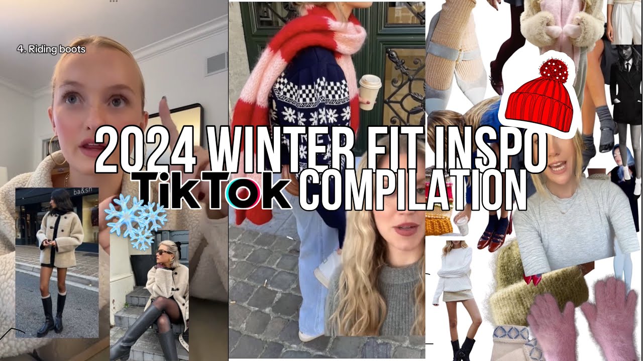 2024 winter fit inspo ❄️☁️ TikTok compilation