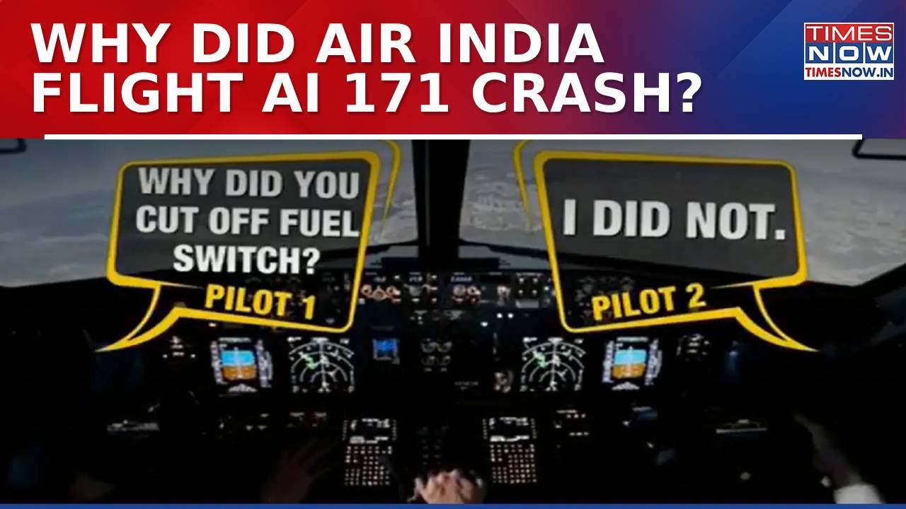 Air India Crash Mystery Deepens As AAIB’s Full 15-Page Report Reveals Shocking New Details