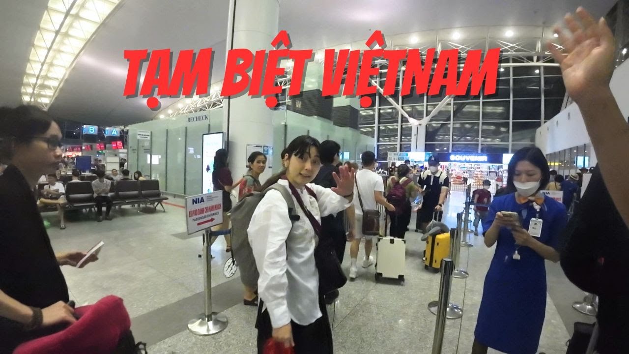 Tạm biệt Việt Nam, Miyuki một mình lên máy bay về lại Nhật Bản
