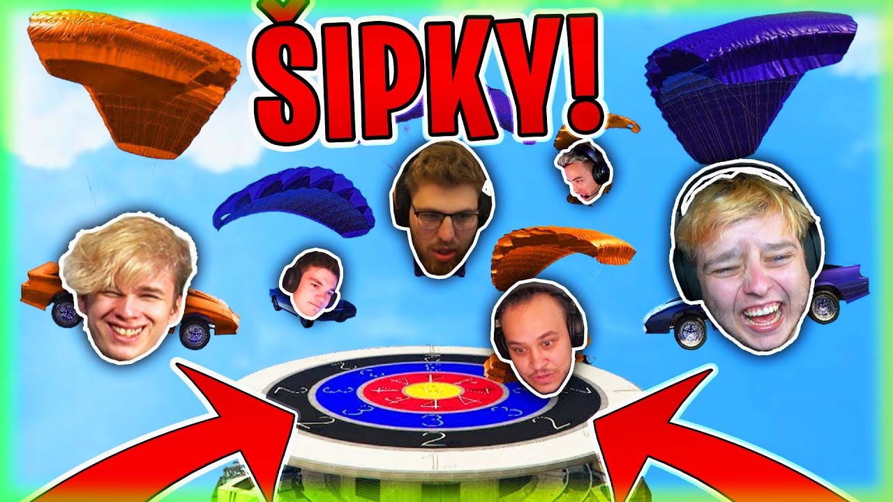 HRAJEME GTA ŠIPKY!🎯 | Morry&@BowTeaG&@hunac&@tady_lukas&@Mode100&Faster