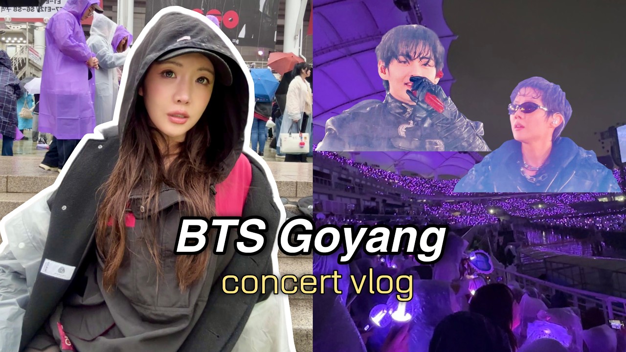 Первый концерт BTS в Arirang под дождем!! 🌧️ Видеоблог корейской армии в Гояне