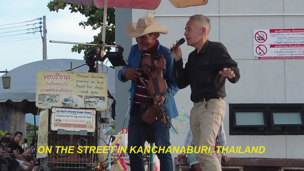 Kanchanaburi Street music for dog and cat food