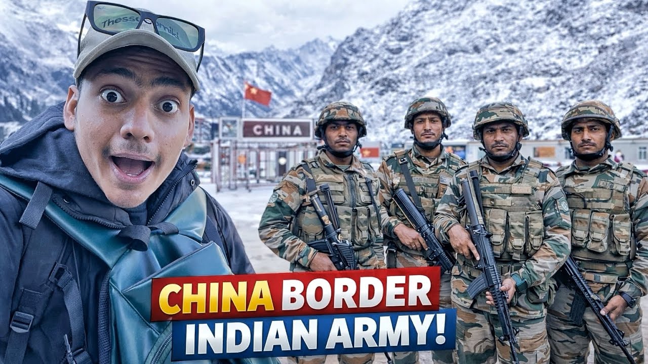First Time China Border Par! 🤯 Indian Army Ke Saath