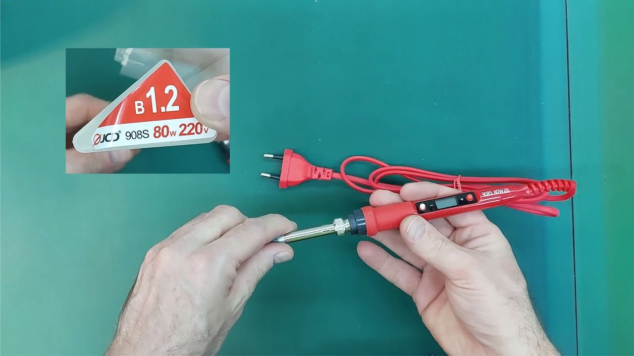 Lemilica JCD 908S 80W 220v sa digitalnim displayom