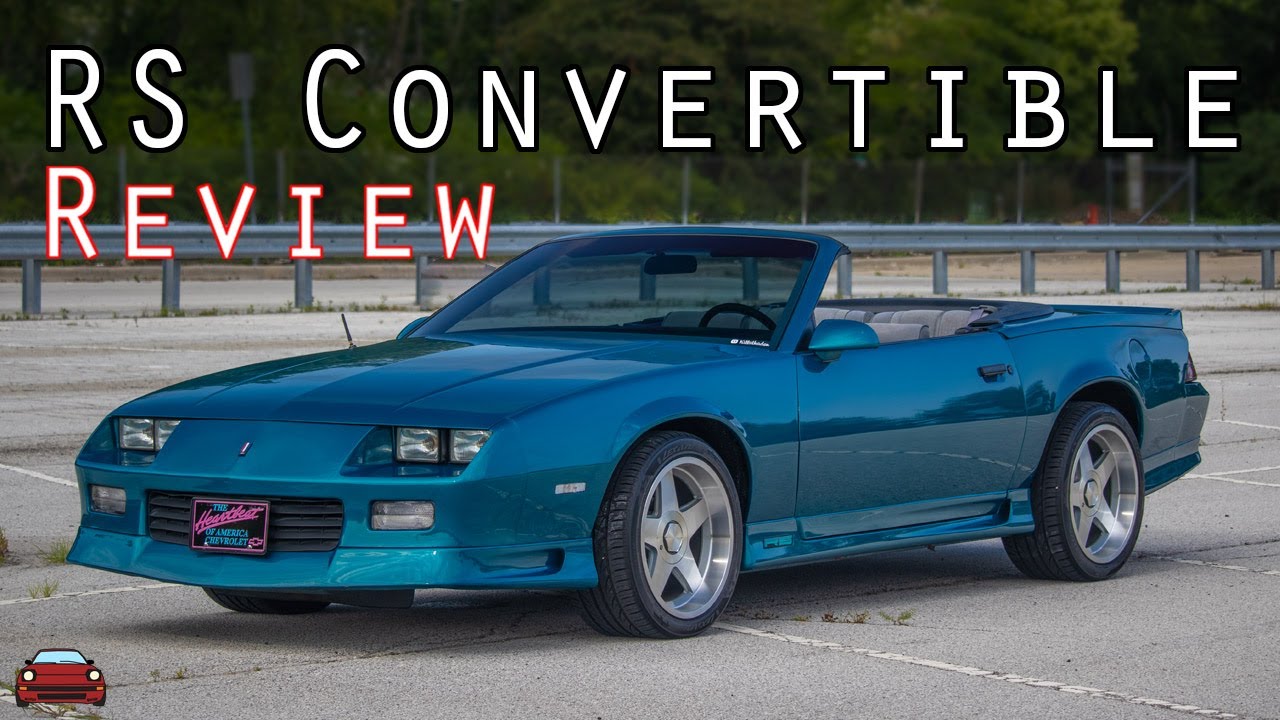 1992 Chevy Camaro RS Convertible Review - The Power Of Paint Colors!