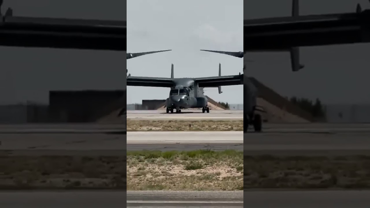 Самый странный и опасный самолёт армии США 🚁✈️ Ты не поверишь, как он летает!#V22Osprey 🚁