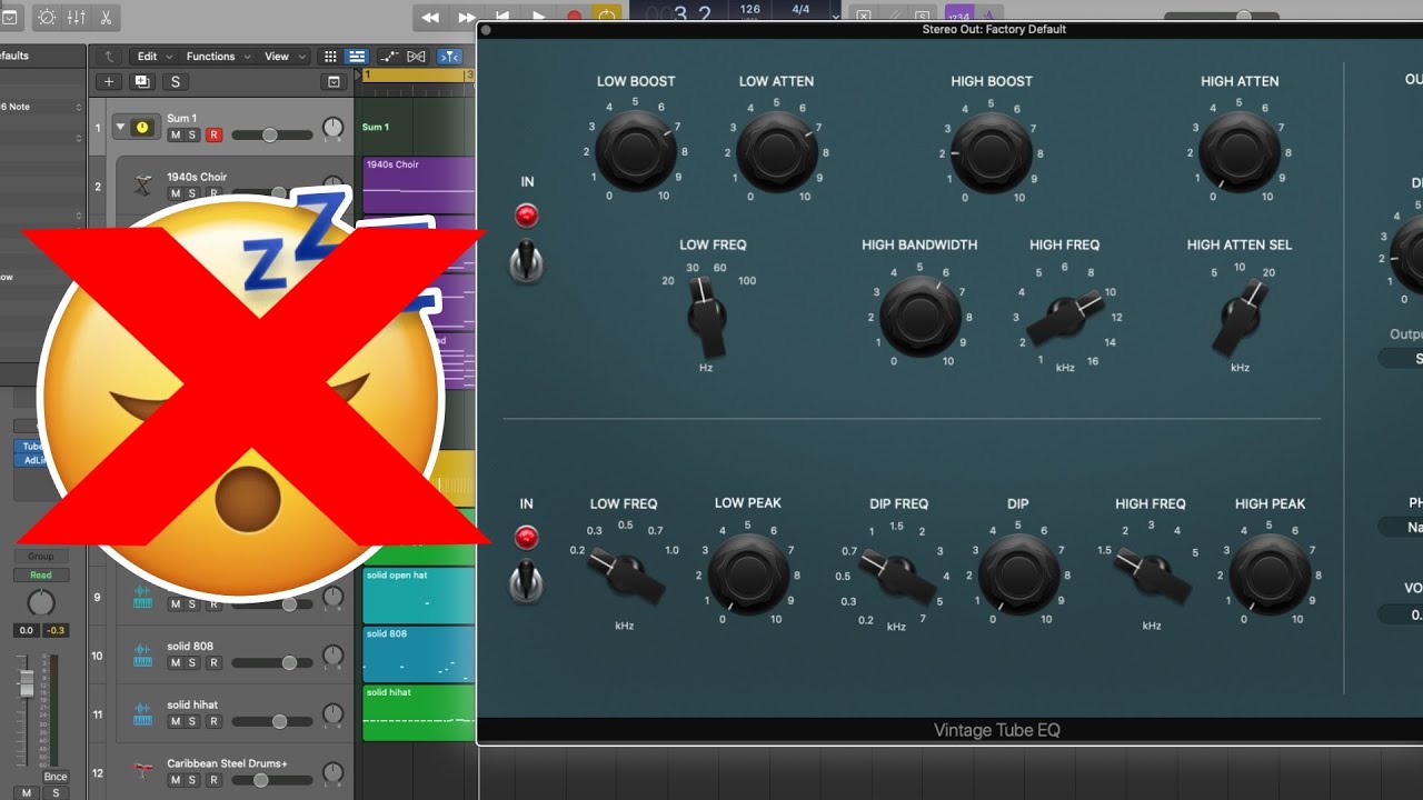 DON'T SLEEP ON THIS STOCK EQ PLUGIN | Low End PERFECTION!