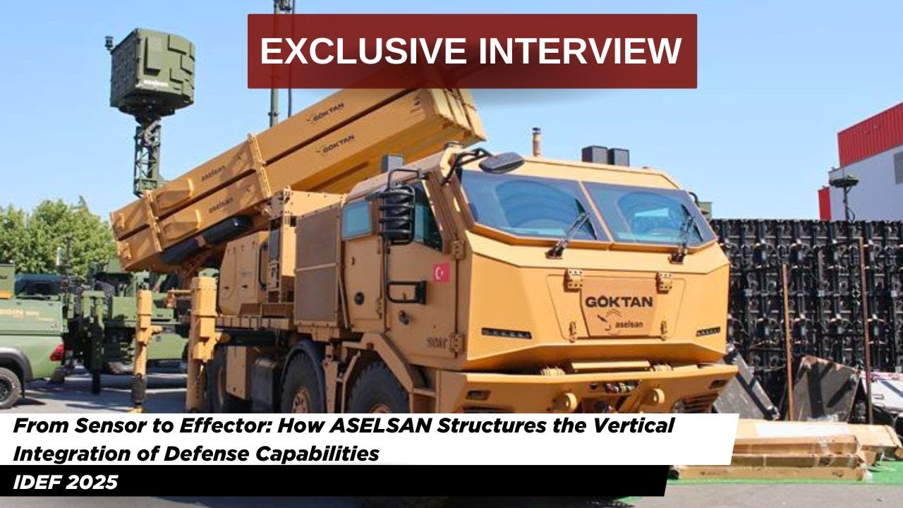 ASELSAN at IDEF 2025: Integrated Defense from Sensor to Effector