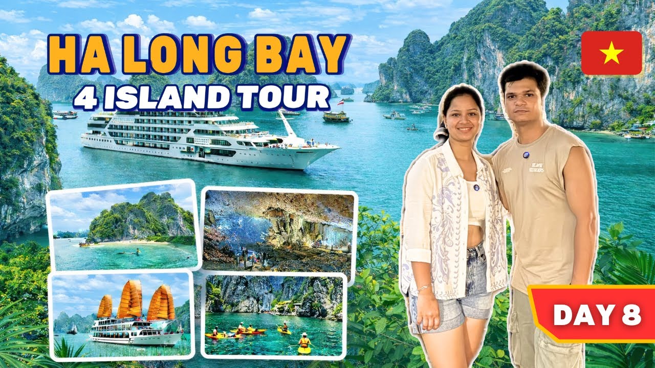 Ha Long Bay Cruise Day 8 🇻🇳 | Vietnam’s Most Beautiful Place