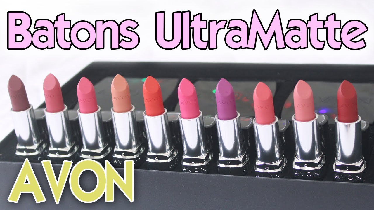 Batons UltraMatte Avon - Resenha Completa - Jana Taffarel