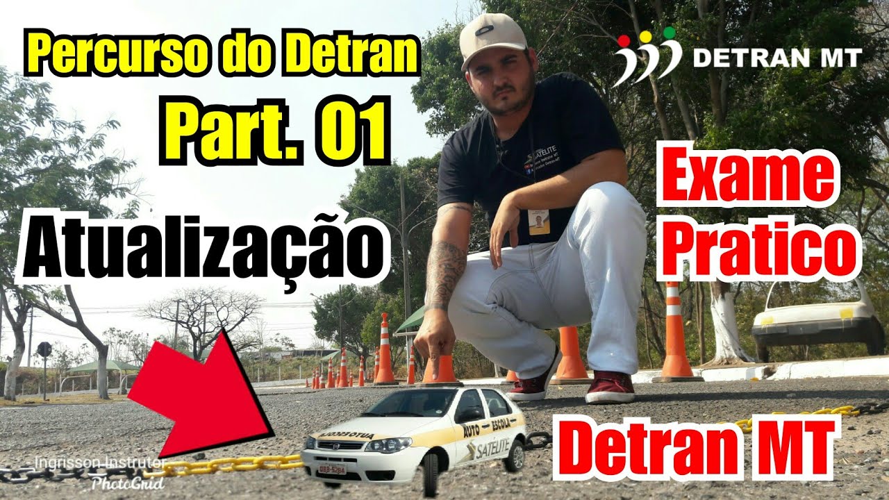 Percurso do Teste - Detran - Part. 1 ATUALIZADO #Exame #prático #veícular