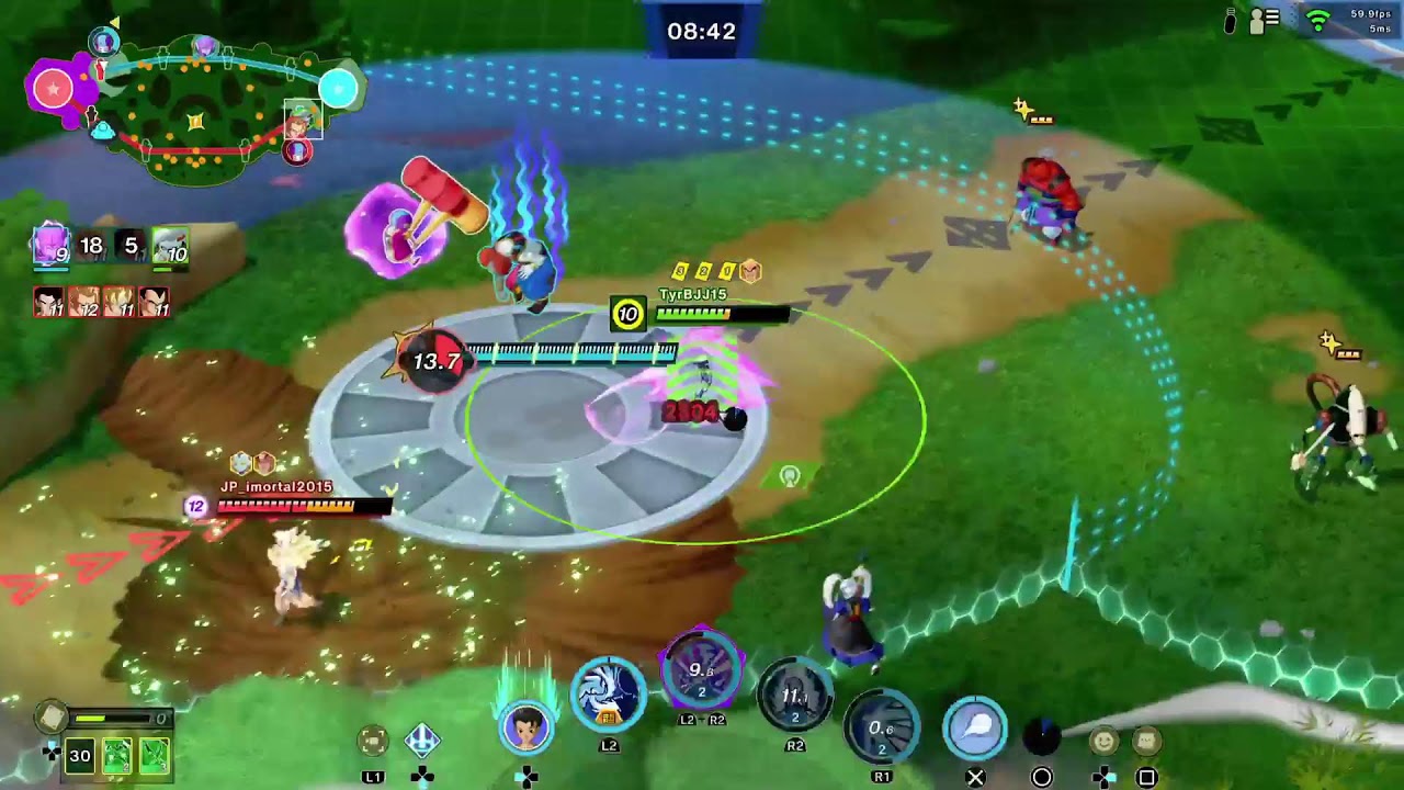 Subindo Rank Dragonball Gekeshin Squadra