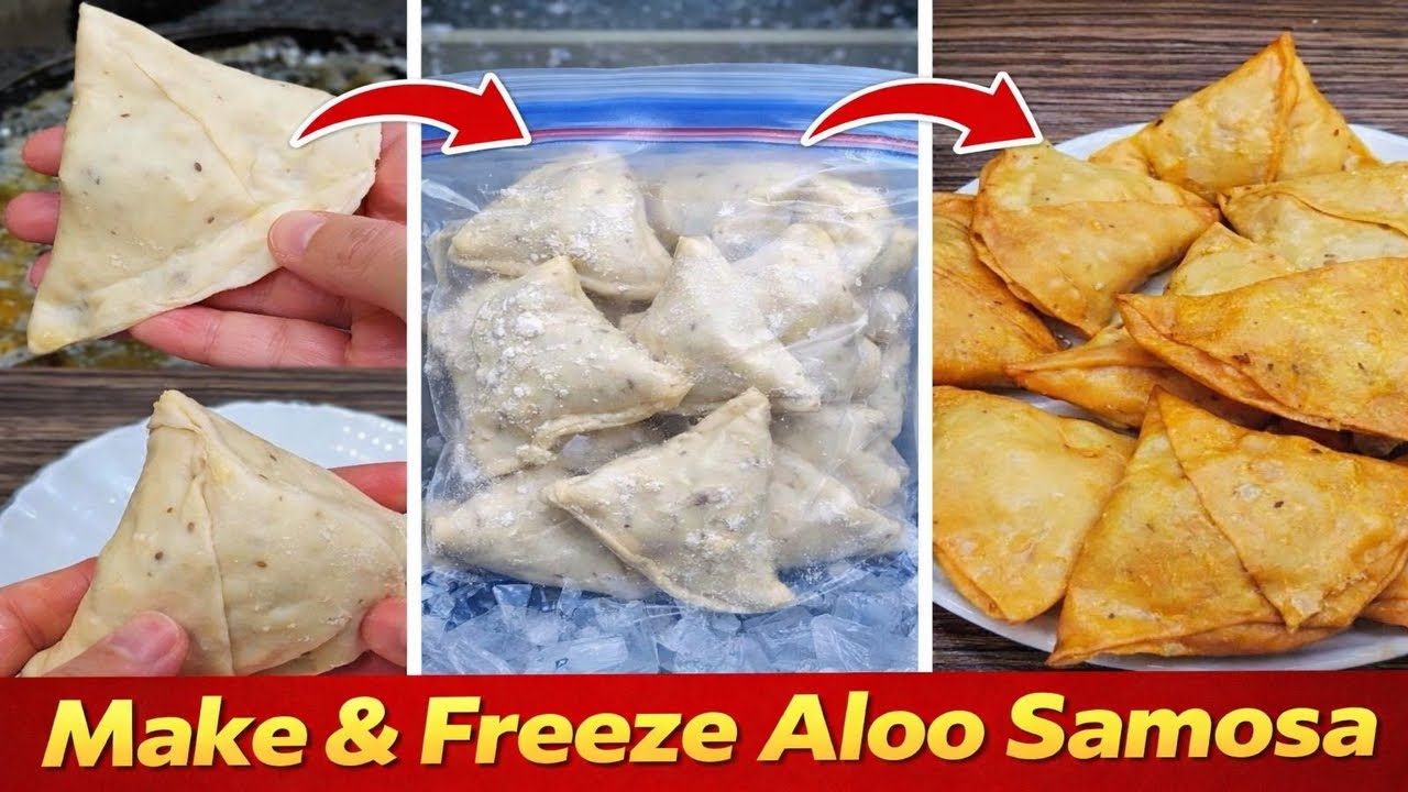 Crispy Aloo Samosa For iftar Party- Easy Samosa / Ramzan Special Crispy Spicy Samosa Recipe