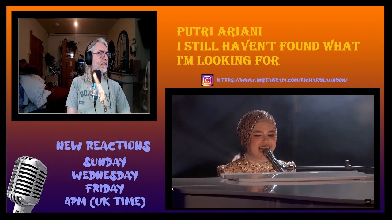 REACTION | PUTRI ARIANI - I STILL HAVEN'T FOUND WHAT I'M LOOKING FOR | AMERICAS GOT TALENT QUALIFIER