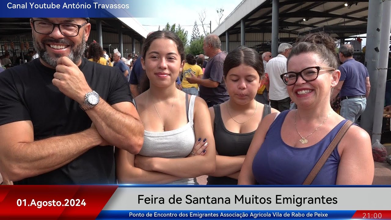 Feira de Santana Ponto Encontro de Muitos Emigrantes 1ª Feira do Mês de Agosto 01 08 2024.